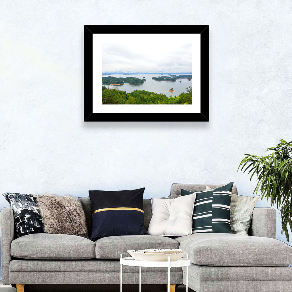 Qiandao Lake Islands View Wall Art