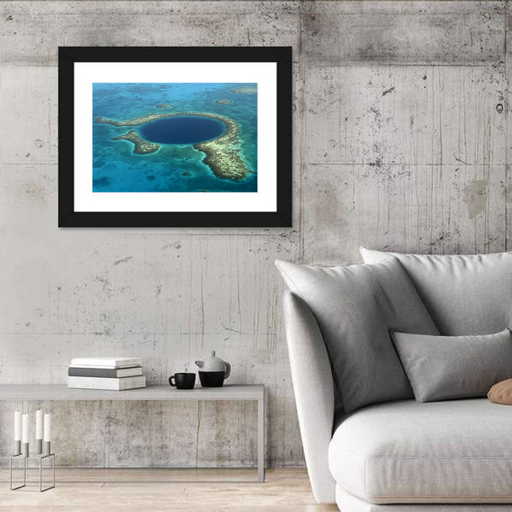 Belize Blue Hole Wall Art