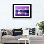 Purple Twilight Washington D.c. Skyline Wall Art