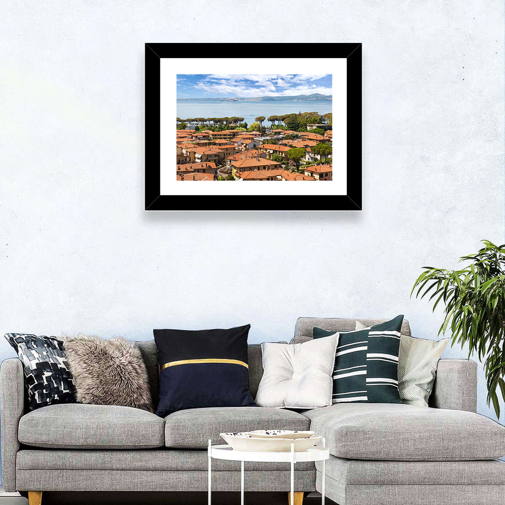 Bolsena Lakeside Vista Wall Art