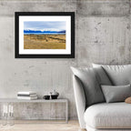 Snowy Peaks of Lake Ohau Wall Art