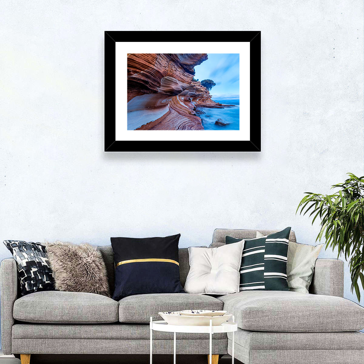 Maria Island Cliffs Wall Art
