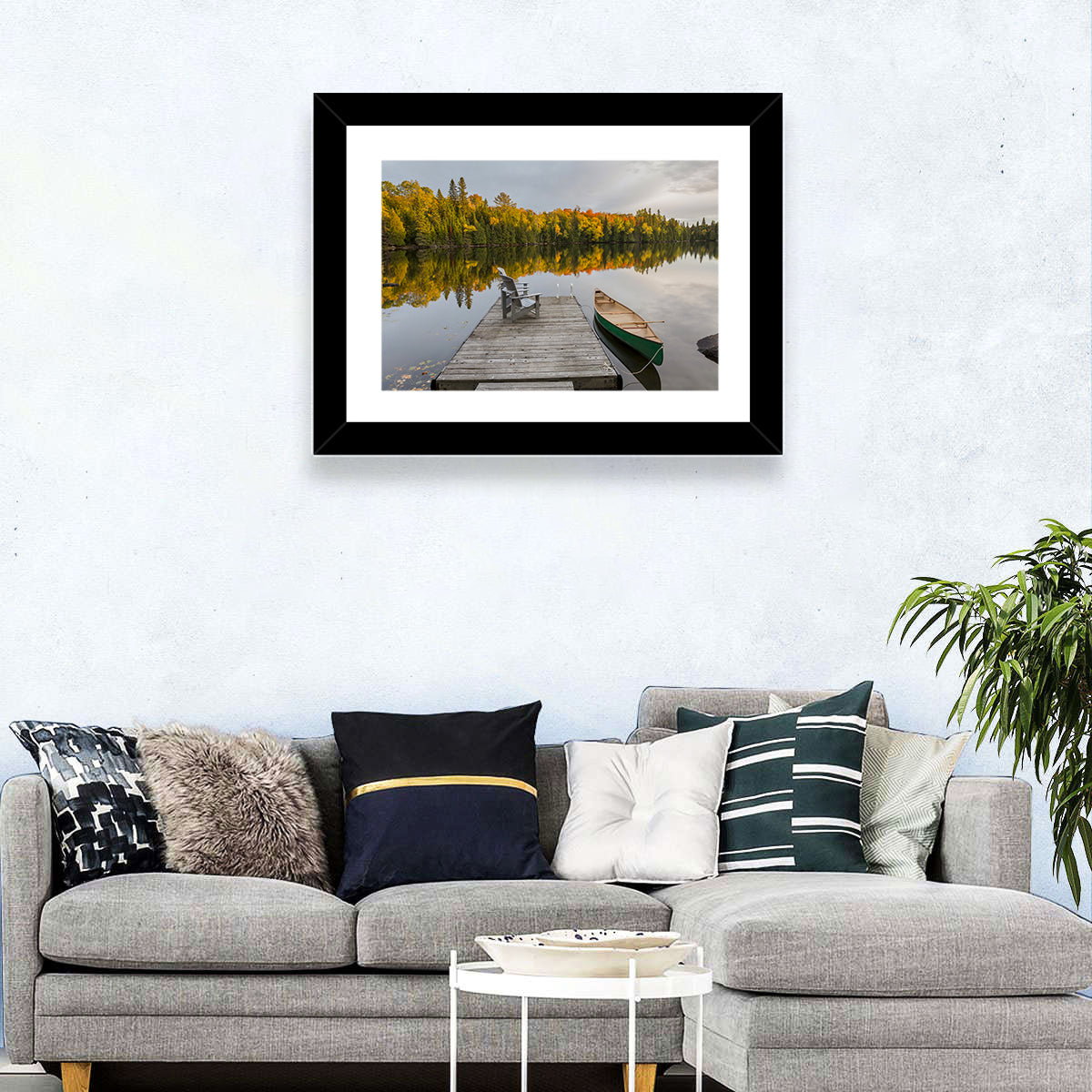 Ontario Autumn Lake Wall Art