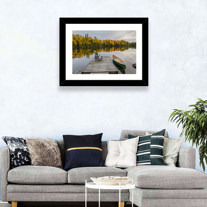 Ontario Autumn Lake Wall Art