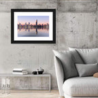 Al Hamra Tower Twilight Skyline Wall Art