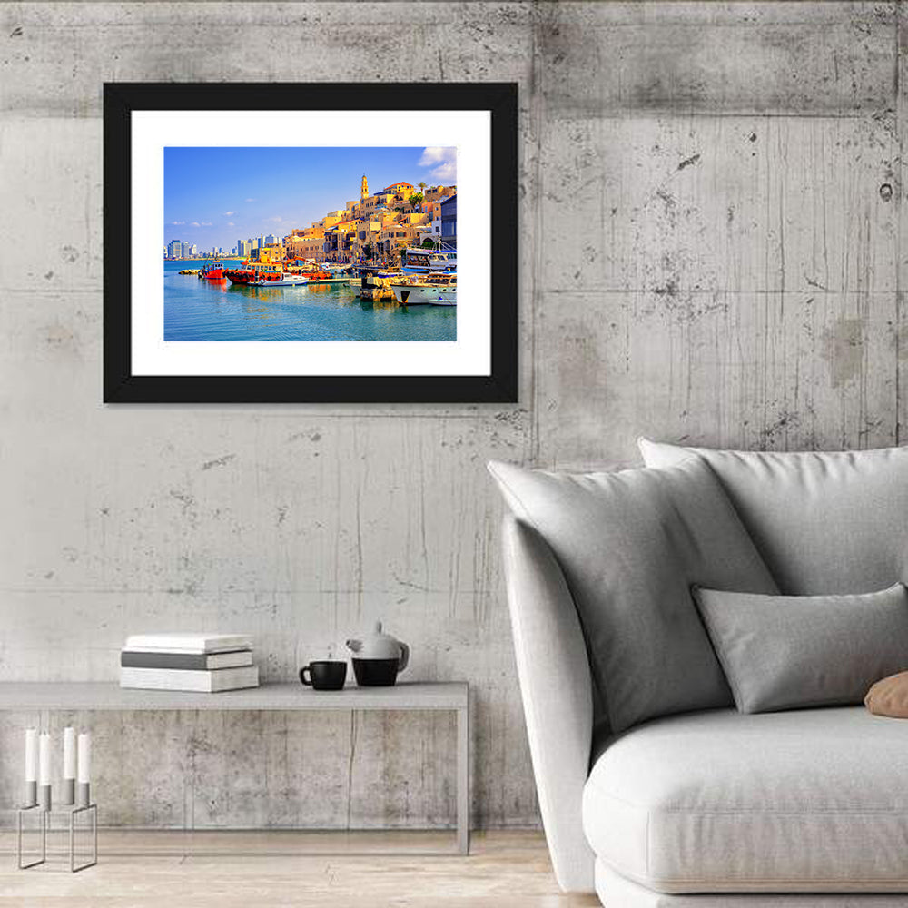Old Jaffa Harbor Wall Art