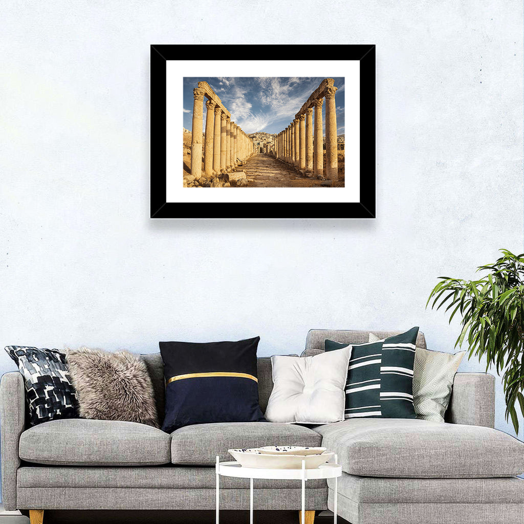 Cardo Maximus, Jerash Wall Art