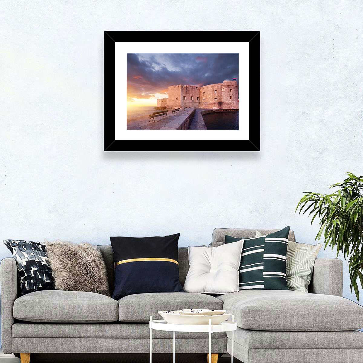 St John Mulo Fortress Wall Art