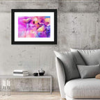 Abstract Tulip Garden Wall Art