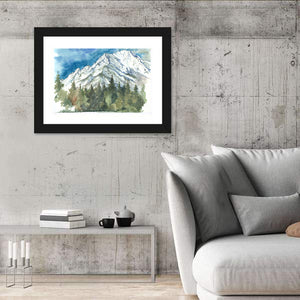 Snowy Mountains Wall Art