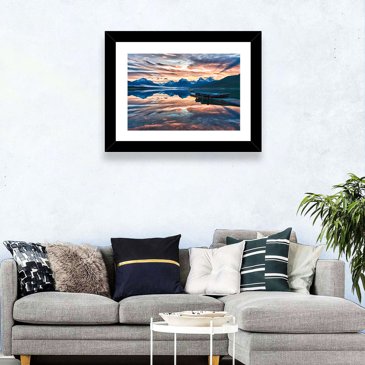 Lake McDonald Sunrise Wall Art