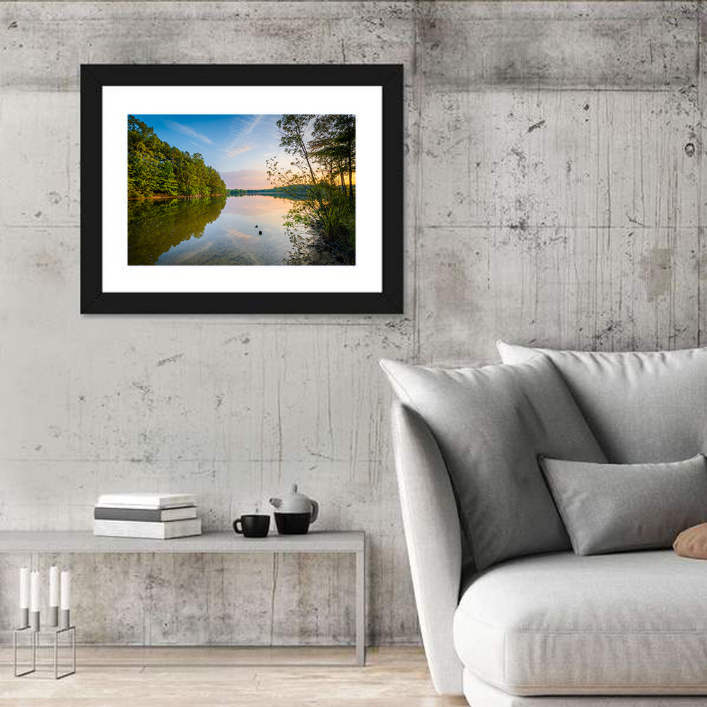 Tranquil Lake Norman Wall Art