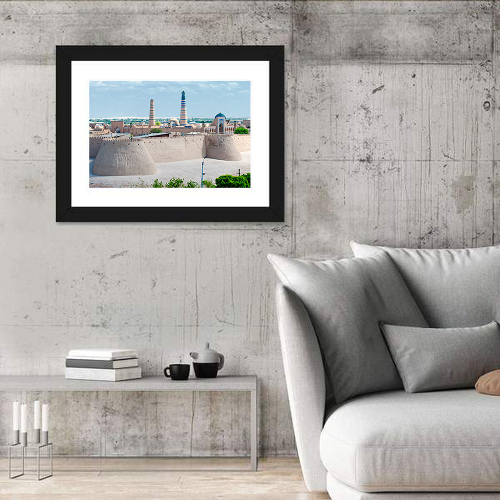 Itchan Kala, Khiva Wall Art in a room, landscape