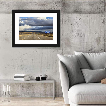 Idaho Highway Wall Art