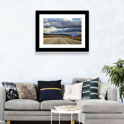 Idaho Highway Wall Art