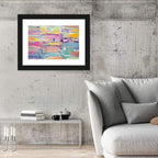 Rough Board Brushstrokes Wall Art