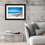 Mango Beach Umbrellas Wall Art