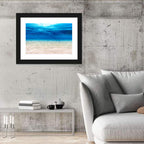 Sunlit Sandy Seabed Wall Art