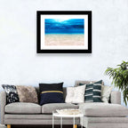 Sunlit Sandy Seabed Wall Art
