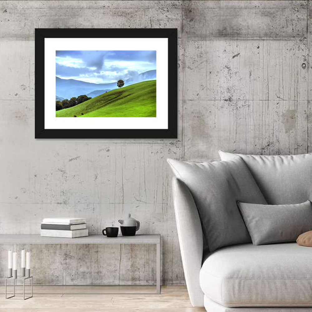 Talish Hillside with Lone Tree Wall Art