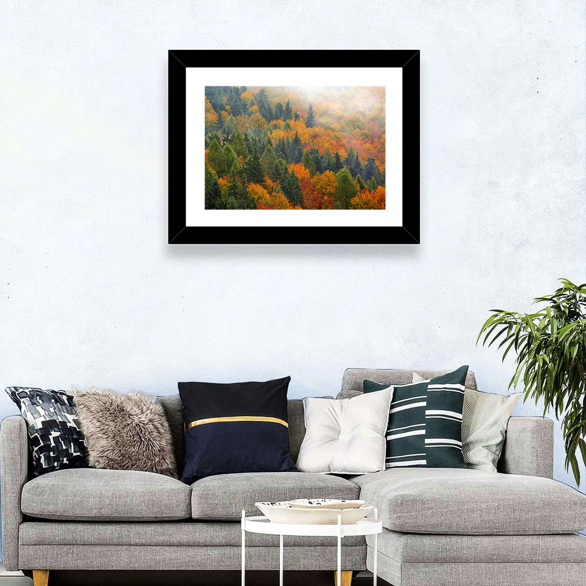 Autumn Forestscape Wall Art
