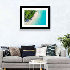 Secluded Tropical Beach Wall Art