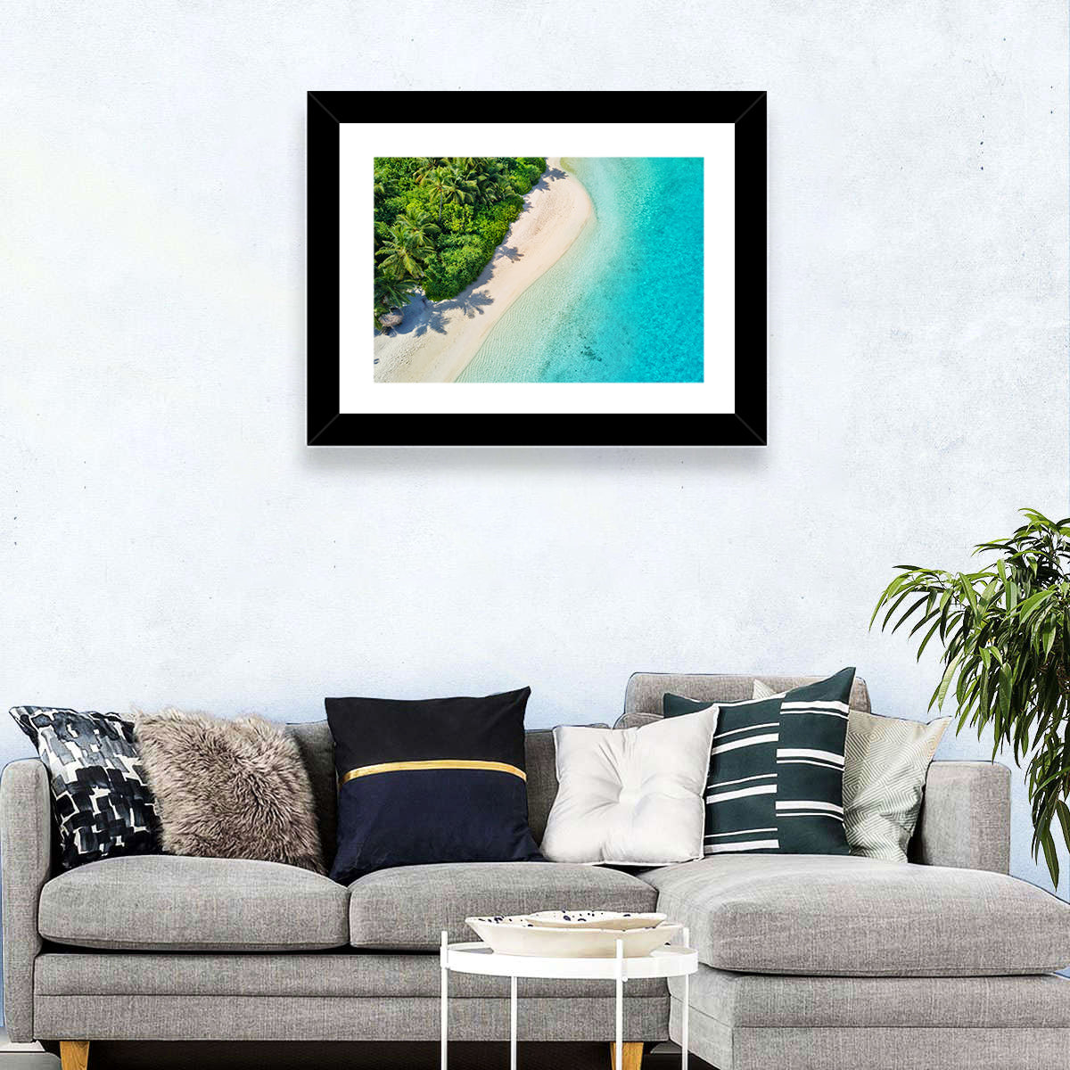 Tropical Beach Wall Art