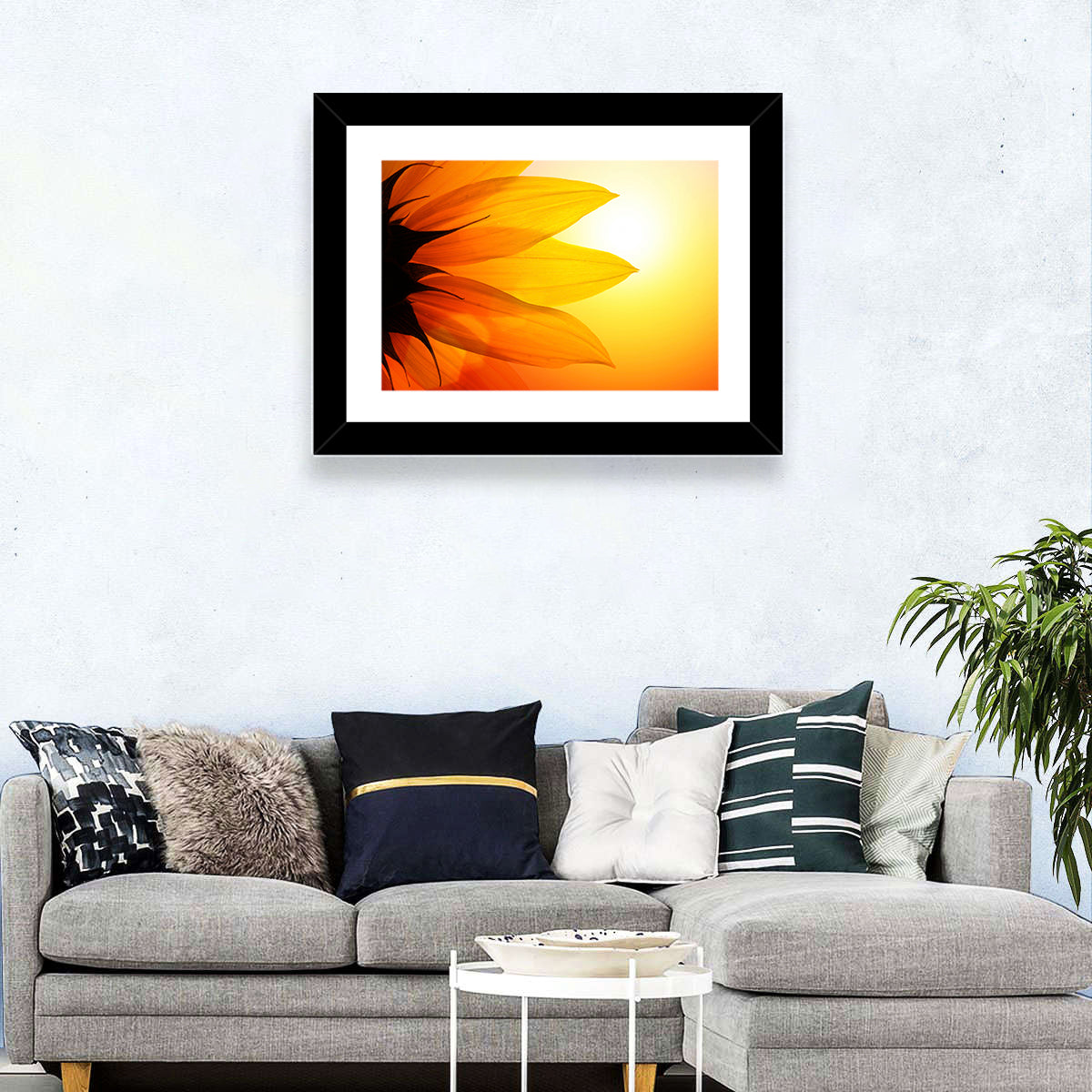 Sunflower Petals Wall Art