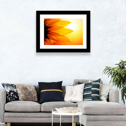 Sunflower Petals Wall Art