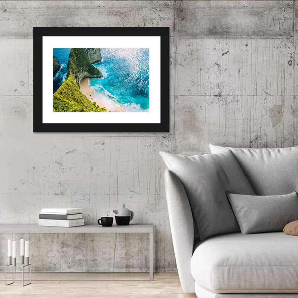 Kelingking Beach, Nusa Penida Wall Art in a room, landscape