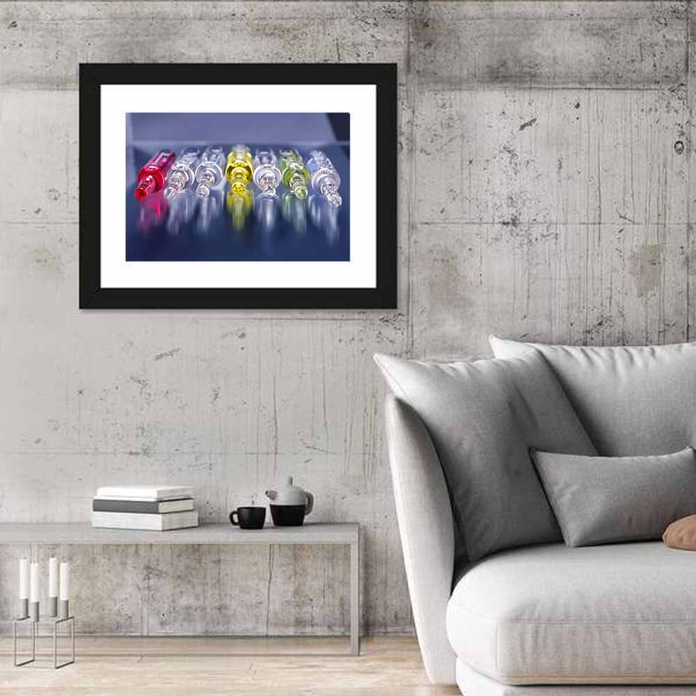 Influenza Vaccine Vials Wall Art