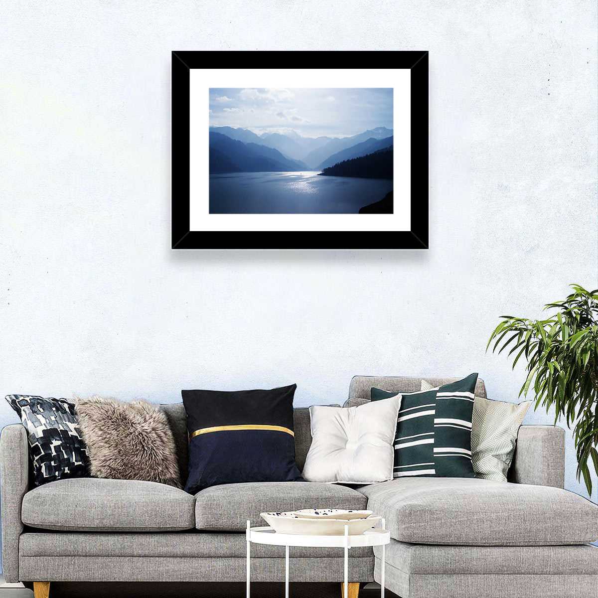 Xinjiang Mountains Lake Wall Art