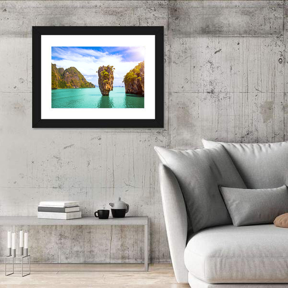 Khao Phing Kan, Phang Nga Bay Wall Art in a room, landscape