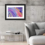 Sliding Hill Brushstrokes Wall Art