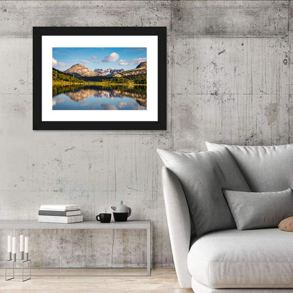 Island Lake Reflection, Montana Wall Art
