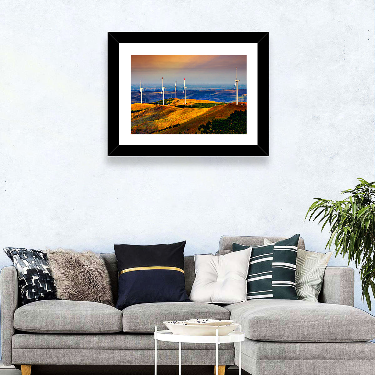 Windmill Power Stations Wall Art