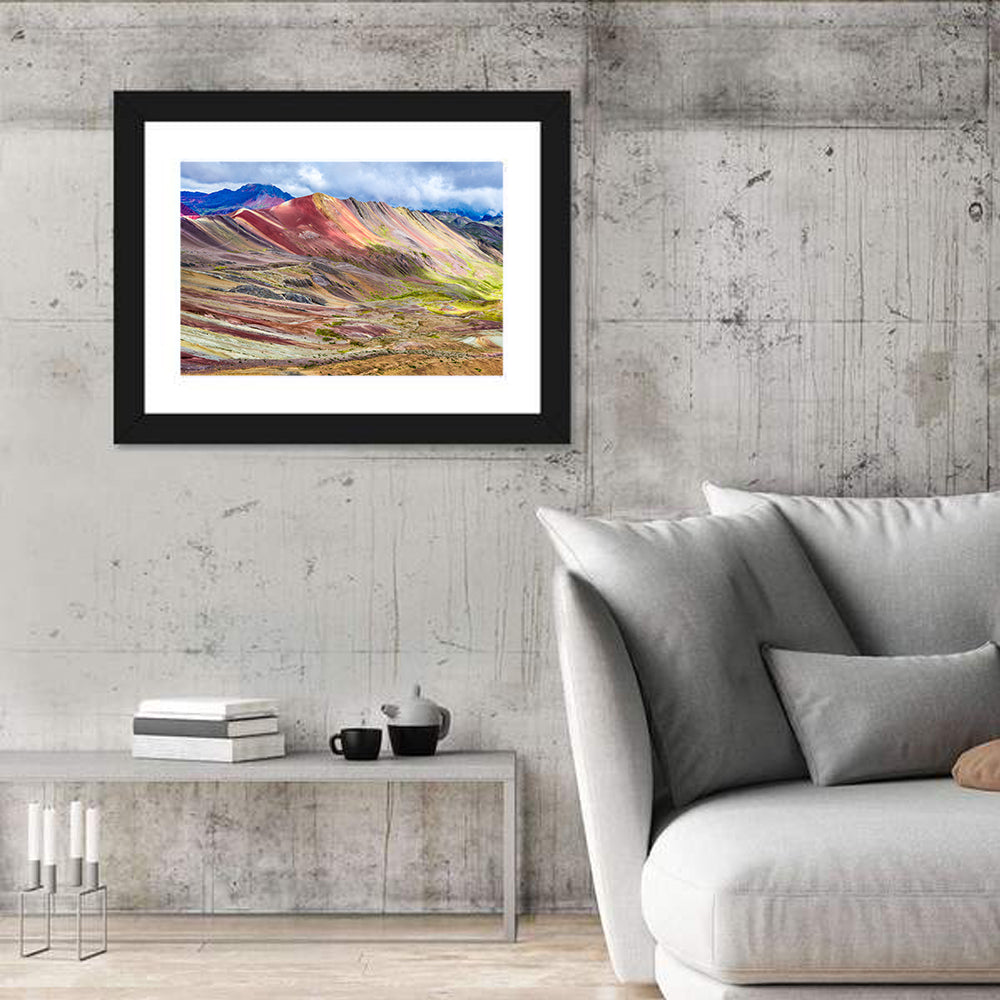 Vinicunca Rainbow Mountain Peru Wall Art
