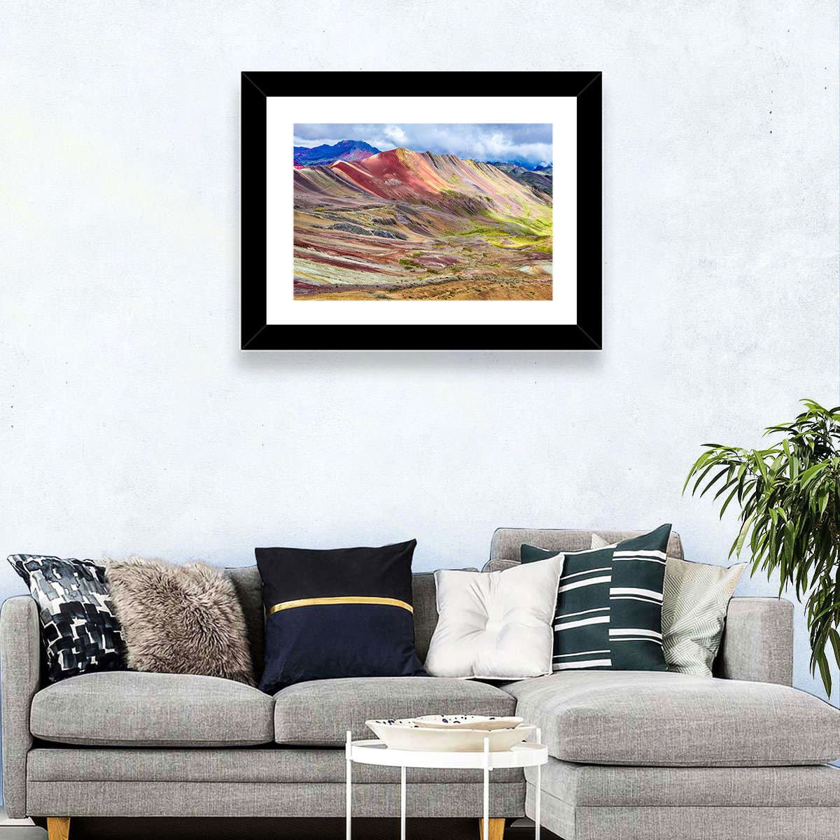 Vinicunca Rainbow Mountain Peru Wall Art