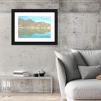 Lake Cahuilla Reflection Wall Art