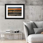 Jerusalem Sunset Over Temple Mount Wall Art