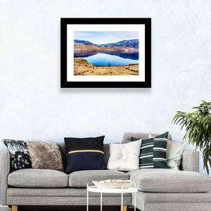 Kamloops Lake Sunset Wall Art