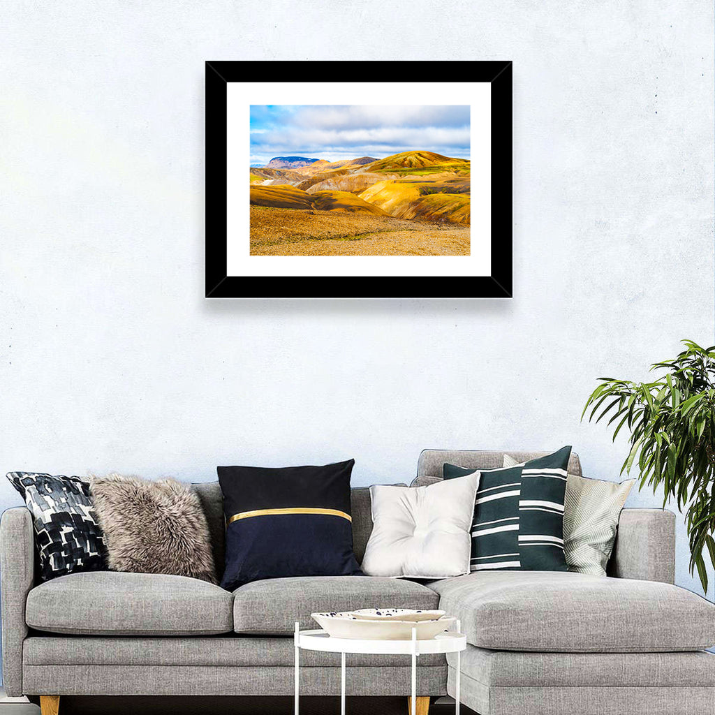 Landmannalaugar Rhyolite Mountains Wall Art