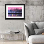 Lake Geneva Twilight Wall Art