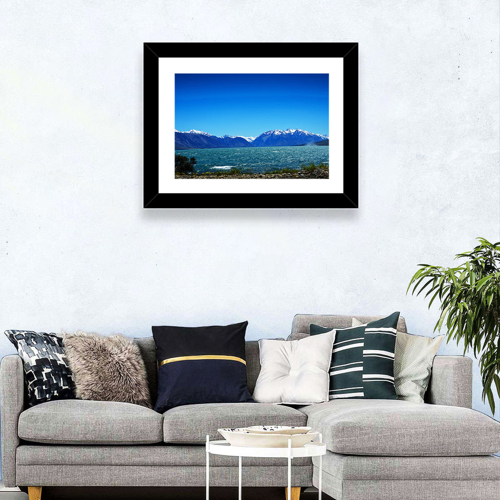 Lake Ohau Snow Peaks Wall Art