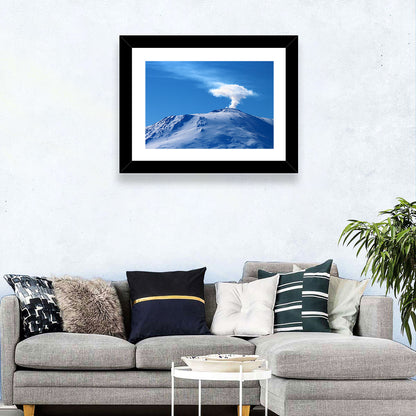 Mount Erebus Wall Art