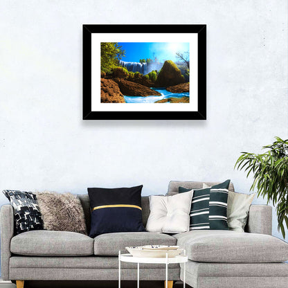 Elephant Waterfall Wall Art