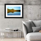 Echo Lake Autumn Reflection Wall Art