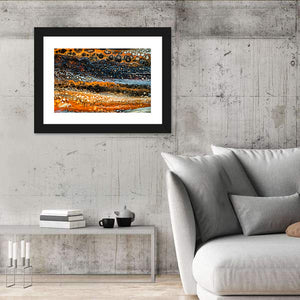 Abstract Stream Painting Wall Art