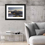 Mount Bromo Eruption at Sunrise Wall Art