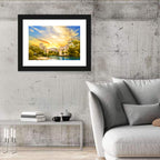 Stari Most at Sunset Wall Art